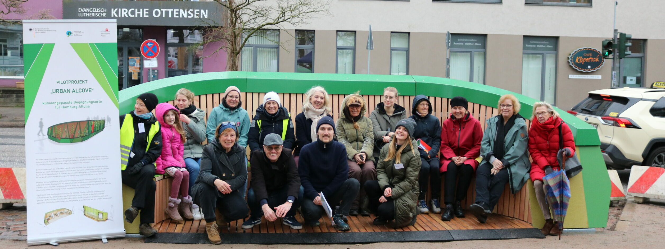 „Urban Alcove“ startet Testphase: Ein Grüner Begegnungsort in Ottensen