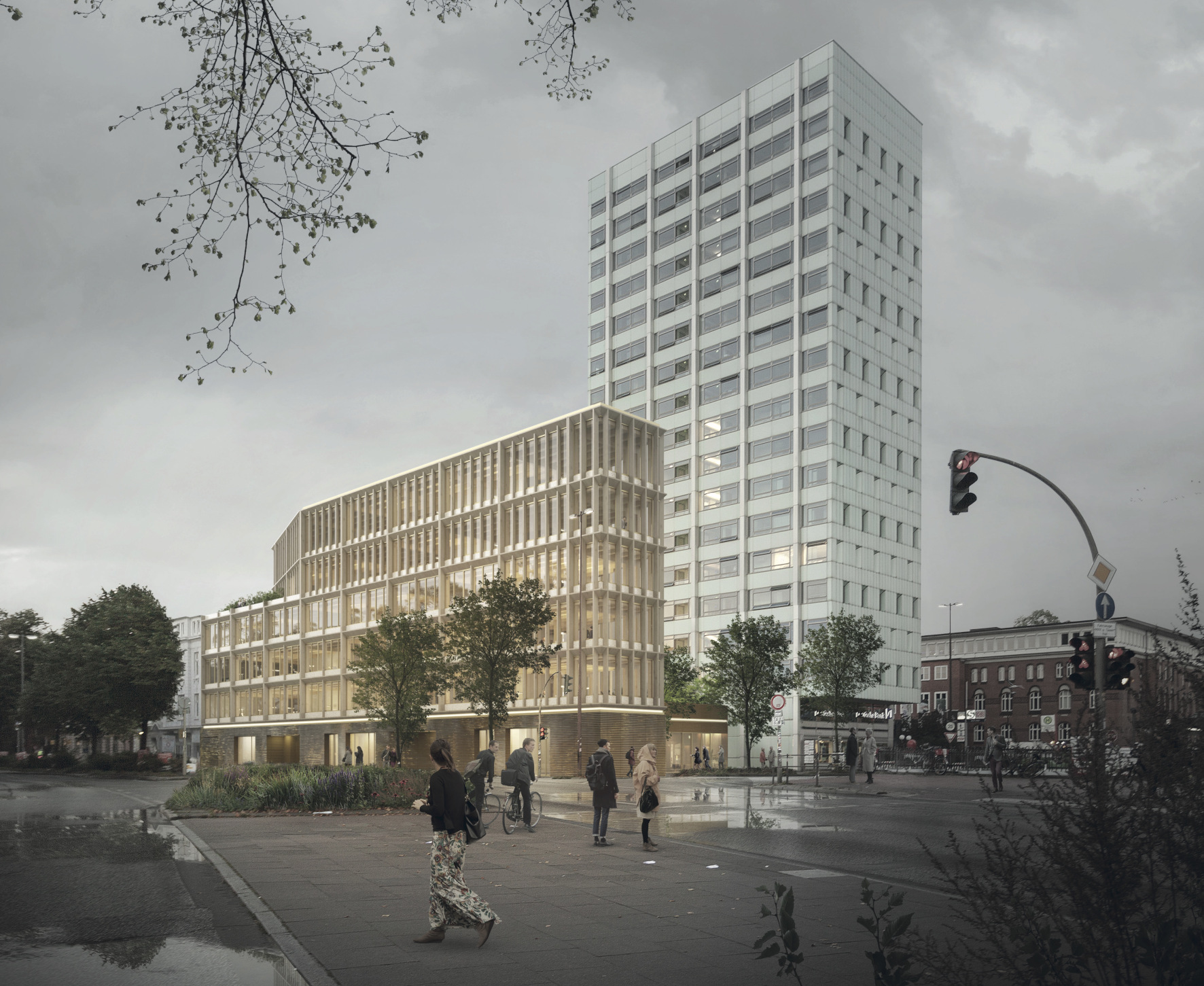 Wettbewerb PaulNevermannPlatz 5 in HamburgAltona ist entschieden